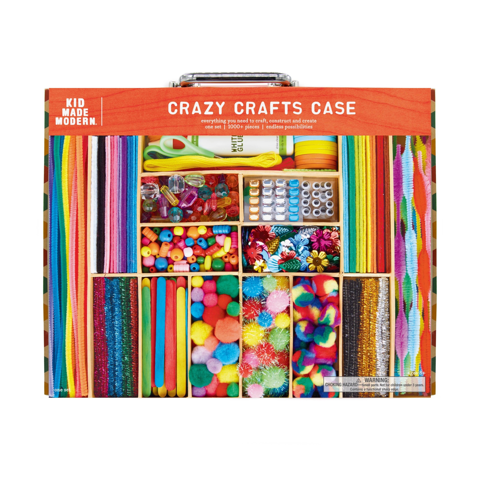 slide 1 of 3, Kid Made Modern Art Kit - Smarts and Crafts Case, 1 ct