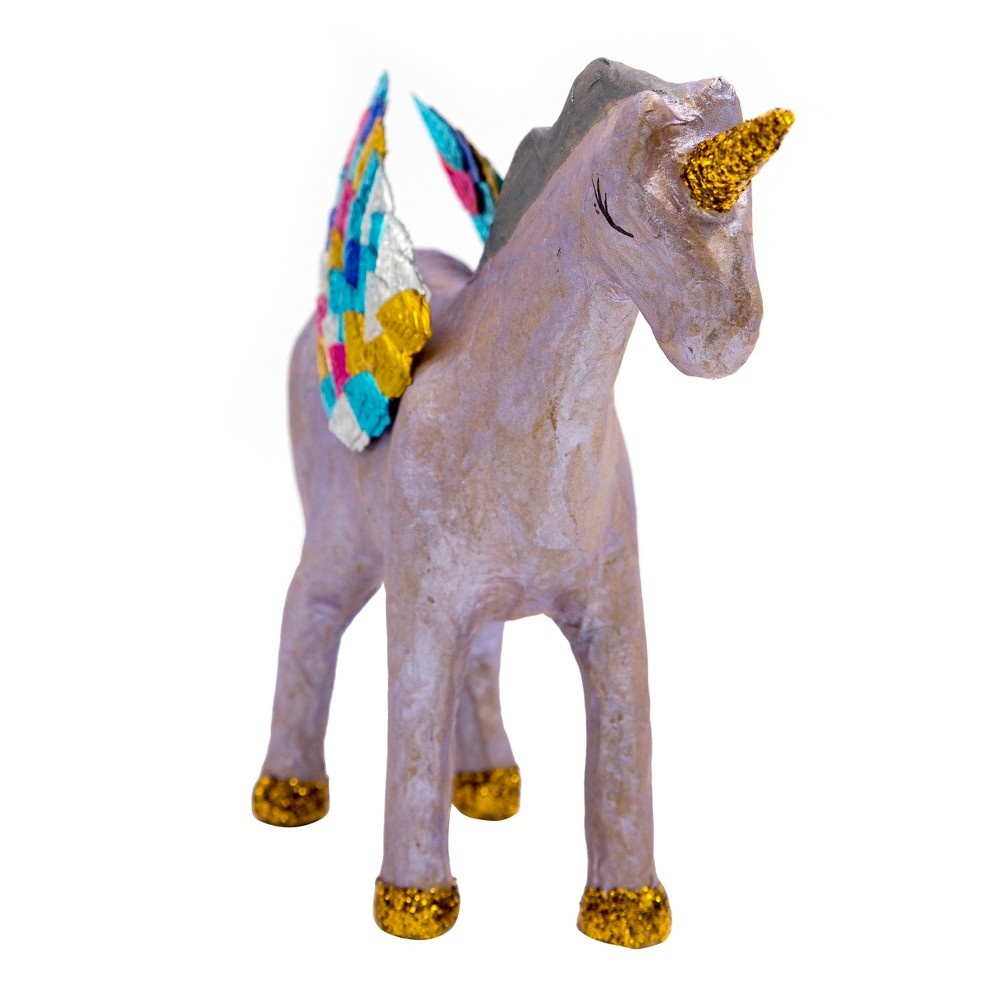 slide 4 of 4, Kid Made Modern Unicorn Figurine - Kraft, 1 ct