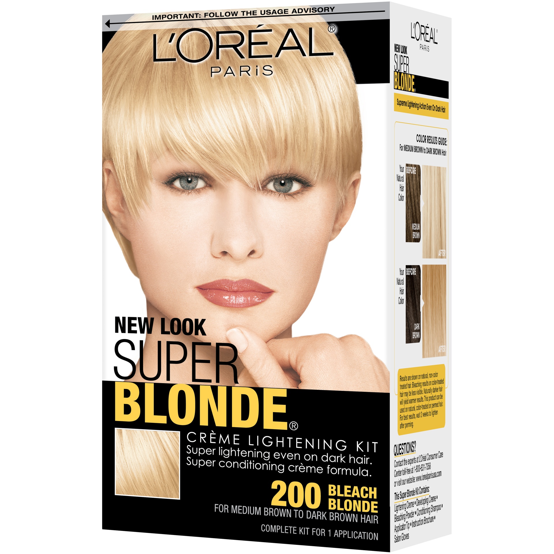 slide 8 of 8, L'Oréal Super Blonde Lightener, 1 ct