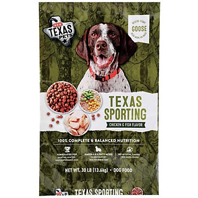 H E B Texas Pets Dry Dog Food Sporting Dog Formula 30 lb Shipt