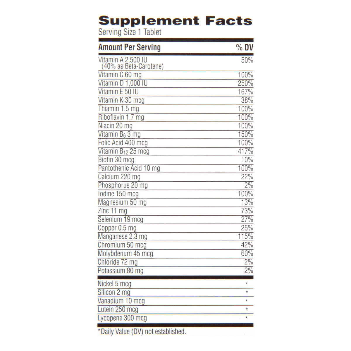 slide 3 of 4, Centrum Silver Adults Multivitamin, 80 ct