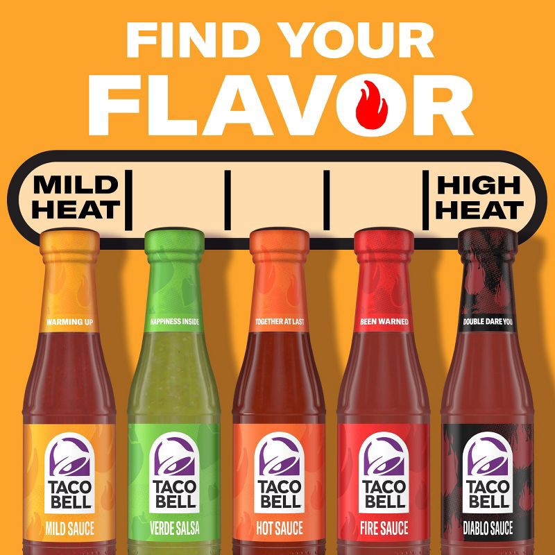 slide 5 of 10, Taco Bell Mild Taco Sauce 7.5oz, 7.5 oz