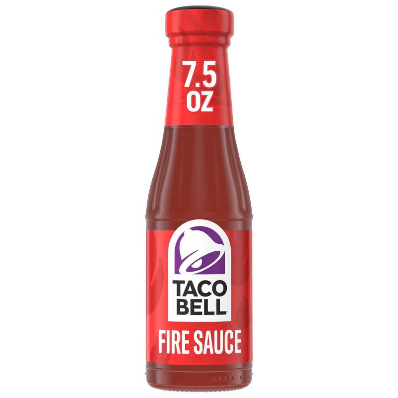 slide 1 of 9, Taco Bell Fire Sauce 7.5oz, 7.5 oz