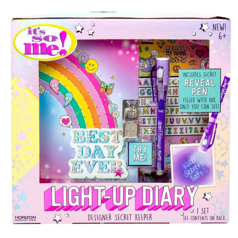 slide 1 of 7, Light Up Diary - It's So Me, 1 ct