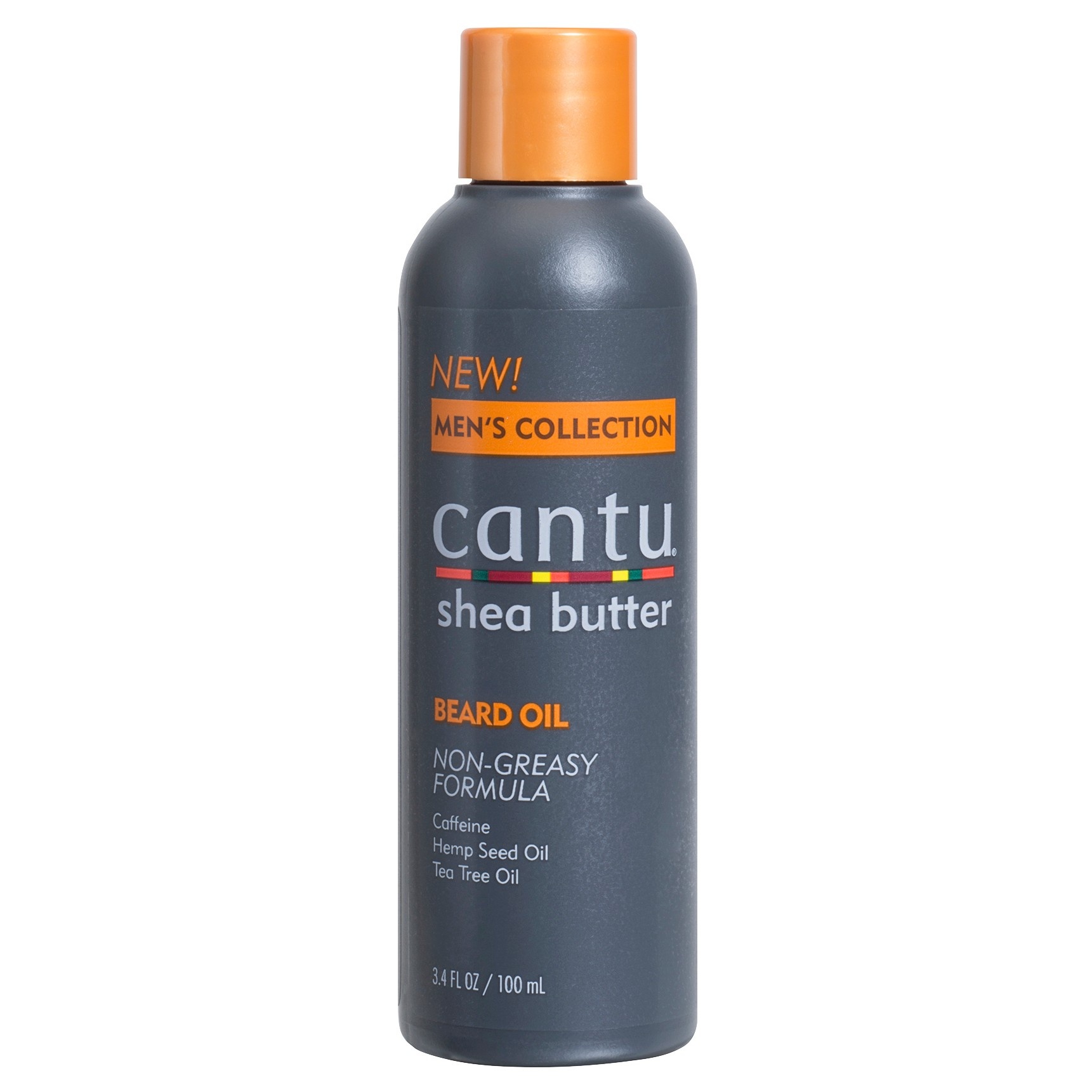 slide 1 of 3, Cantu Men's Shea Butter Beard Oil, 3.4 oz