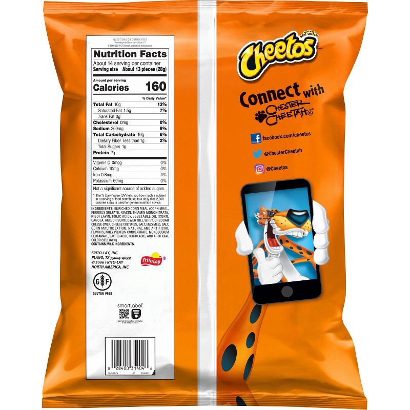 slide 2 of 5, Cheetos Puffs Cheese Flavored Party Size Snacks - 13.50oz, 13.5 oz