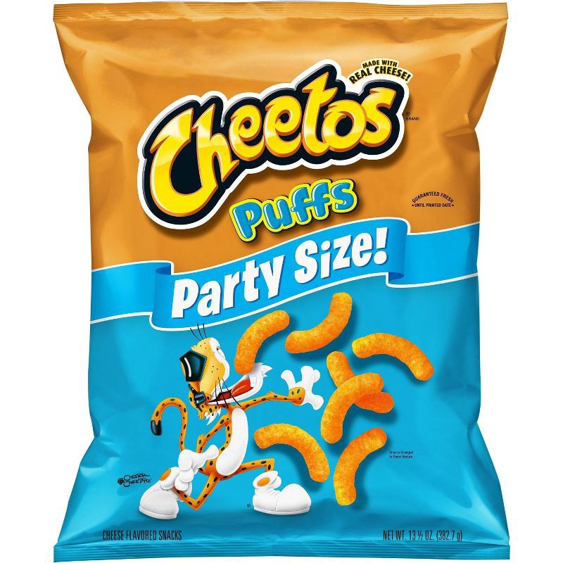 slide 1 of 3, Cheetos Puffs Cheese Flavored Party Size Snacks - 13.50oz, 13.5 oz