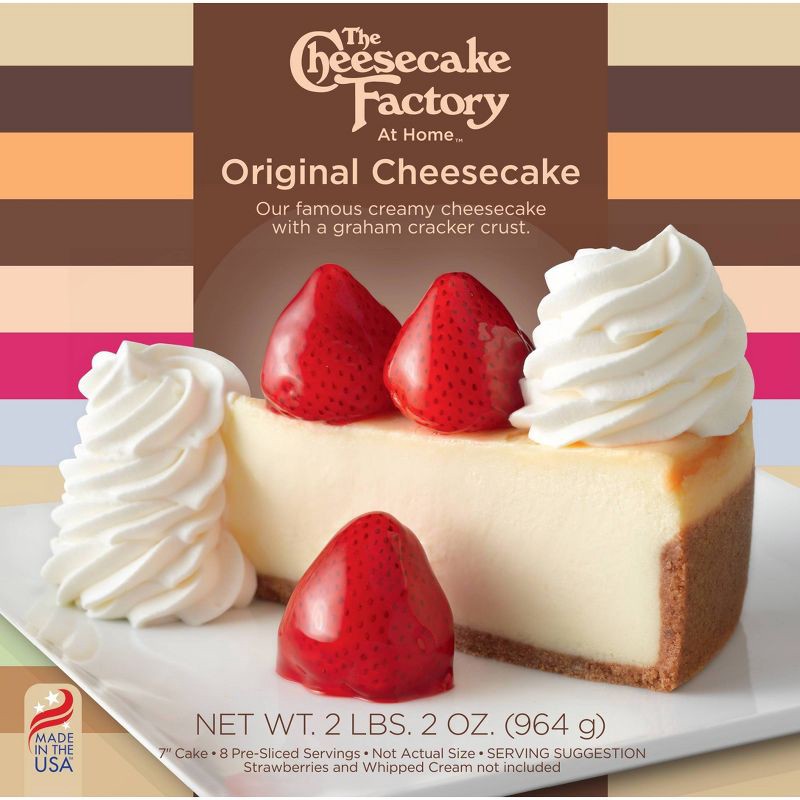 slide 3 of 7, The Cheesecake Factory Frozen Original Cheesecake - 34oz, 34 oz
