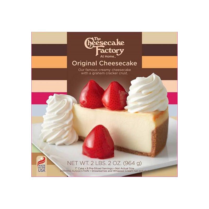 slide 1 of 7, The Cheesecake Factory Frozen Original Cheesecake - 34oz, 34 oz