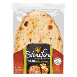 StonefireRoasted Garlic Naan Bread - 8.8oz/2ct