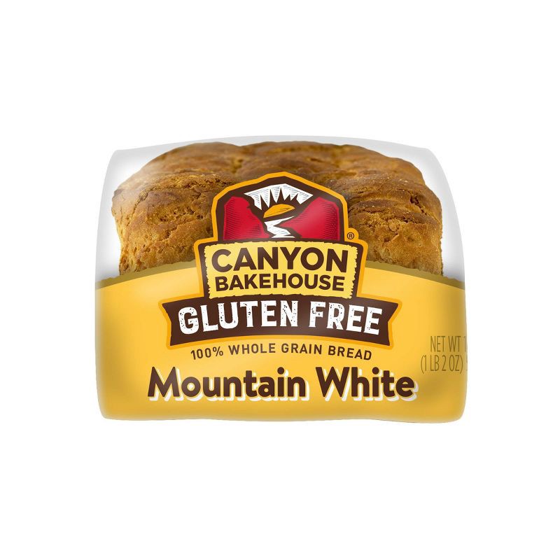 slide 3 of 7, Canyon Bakehouse Gluten Free Mountain White Bread - 18oz, 18 oz