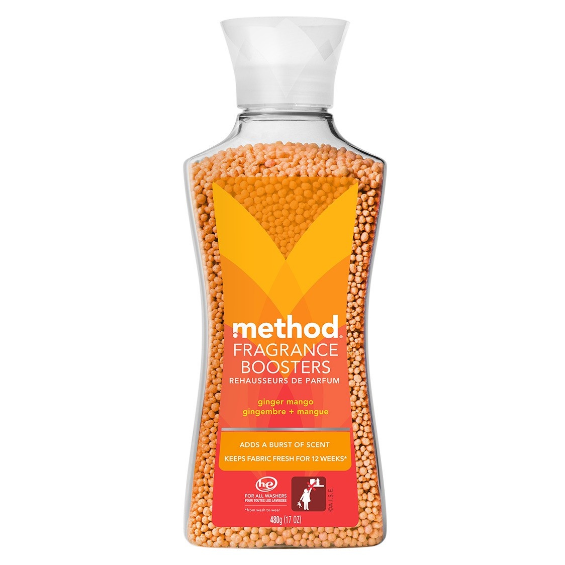 slide 1 of 2, Method Fragrance Boosters Ginger Mango, 17 oz