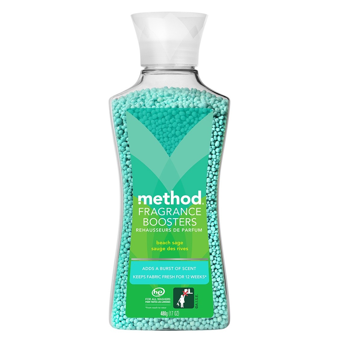 slide 1 of 2, Method Fragrance Boosters Beach Sage, 17 oz