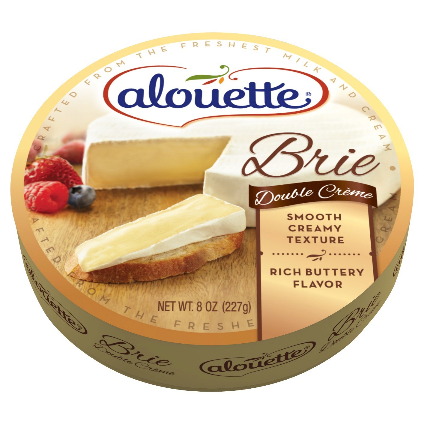 slide 1 of 1, Alouette Brie Cheese - 8oz, 8 oz