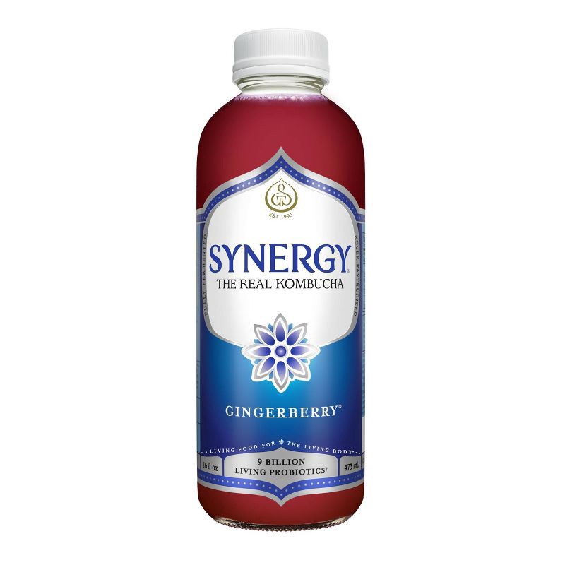 slide 9 of 14, GT's Synergy The Real Kombucha, Gingerade – 16 fl oz, 16 fl oz
