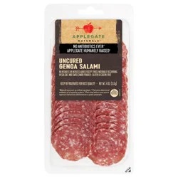 Applegate Farms Applegate Natural Uncured Genoa Salami - 4oz
