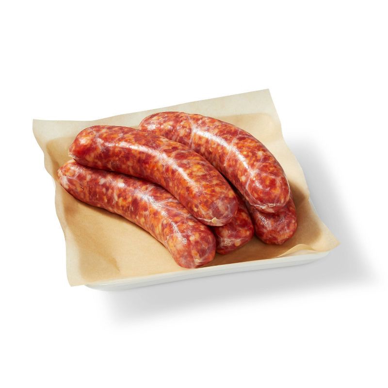 slide 2 of 3, Hot Italian Sausage Links - 16oz/5ct - Good & Gather™, 16 oz, 5 ct