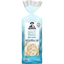 Quaker Salt Free Gluten Free Rice Cakes 4.47oz