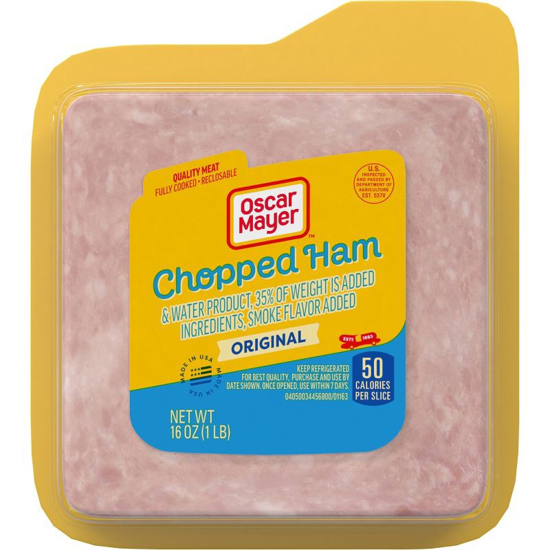 slide 9 of 9, Oscar Mayer Chopped Ham - 16oz, 16 oz