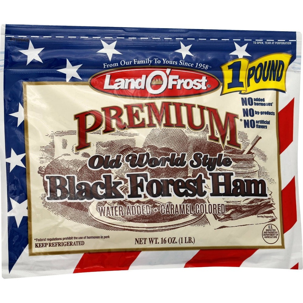 slide 2 of 4, Land O'Frost Premium Old World Style Black Forest Ham, 16 oz