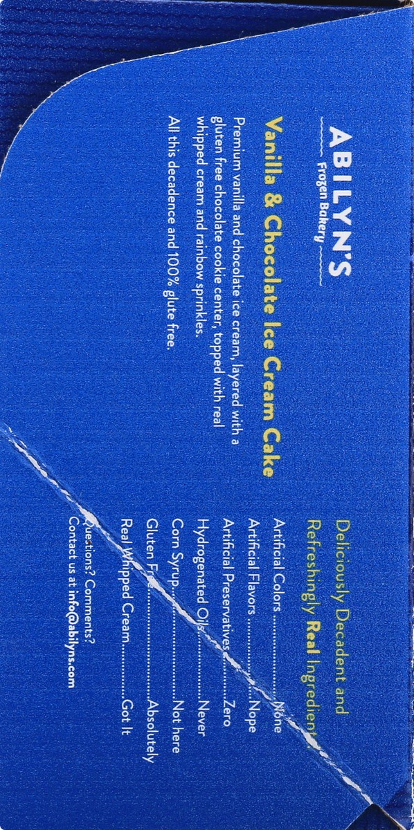 slide 4 of 6, Abilyns Frozen Bakery Llc Abilyns Frozen Bakery 6" Vanilla Chocolate Ice Cream Cake, 30 oz