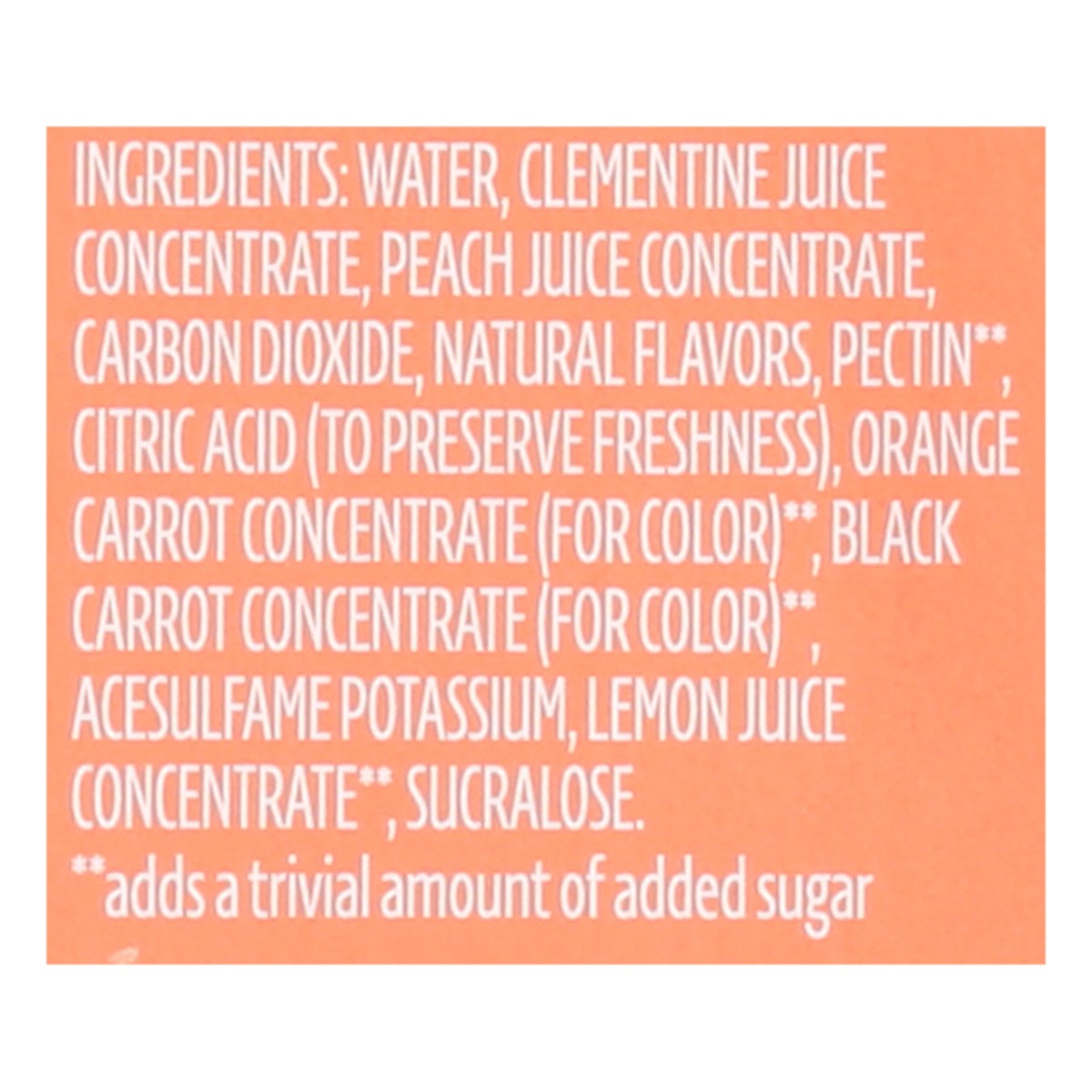 slide 17 of 17, San Pellegrino Zero Grams Added Sugar Italian Sparkling Drinks, Sparkling Peach & Clementine Beverage, 6 Pack of 11.15 Fl Oz Cans, 6 ct; 11.15 fl oz