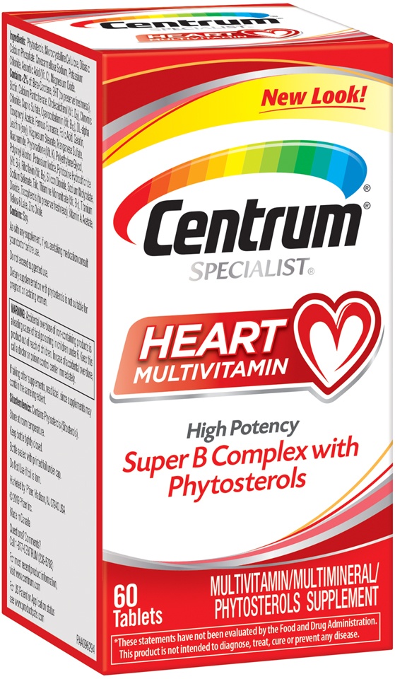 slide 2 of 6, Centrum Heart Specialist, 60 ct