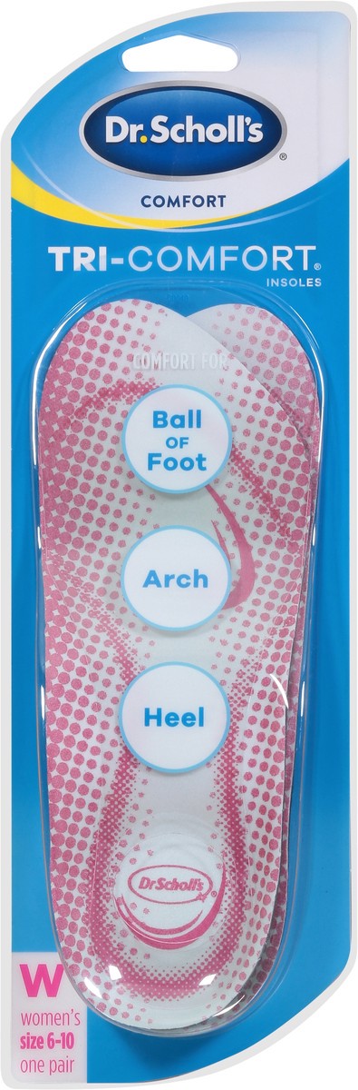 slide 2 of 12, Dr. Scholl's Tri-Comfort Womens Size 6-10 Women's Comfort Insoles Size 6-10 1 ea, 1 ct