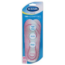 Dr. Scholl's Tri-Comfort Insoles for Women's Size 6-10 - 1 ea