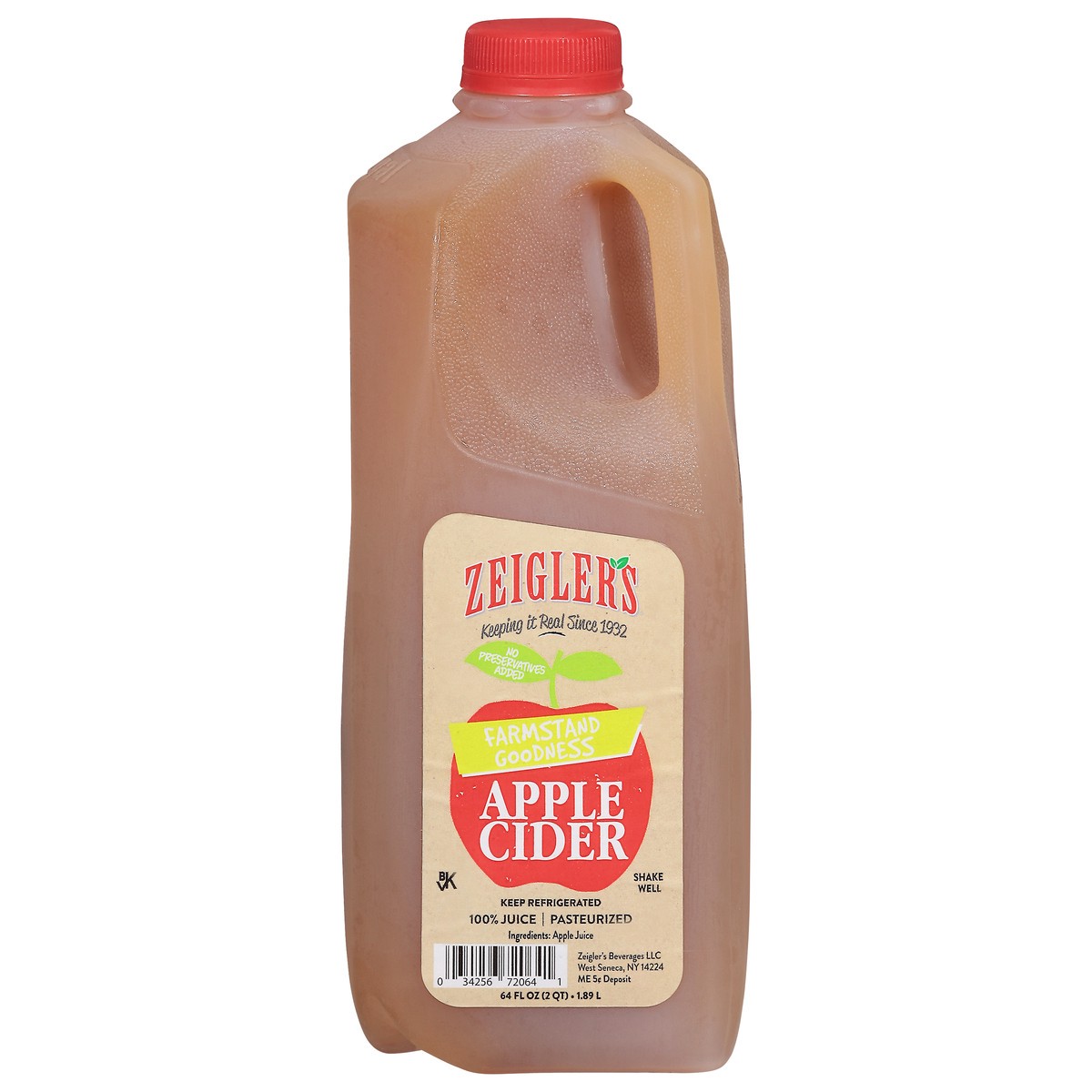 slide 6 of 14, Zeigler's Apple Cider - 1/2 gal, 1/2 gal