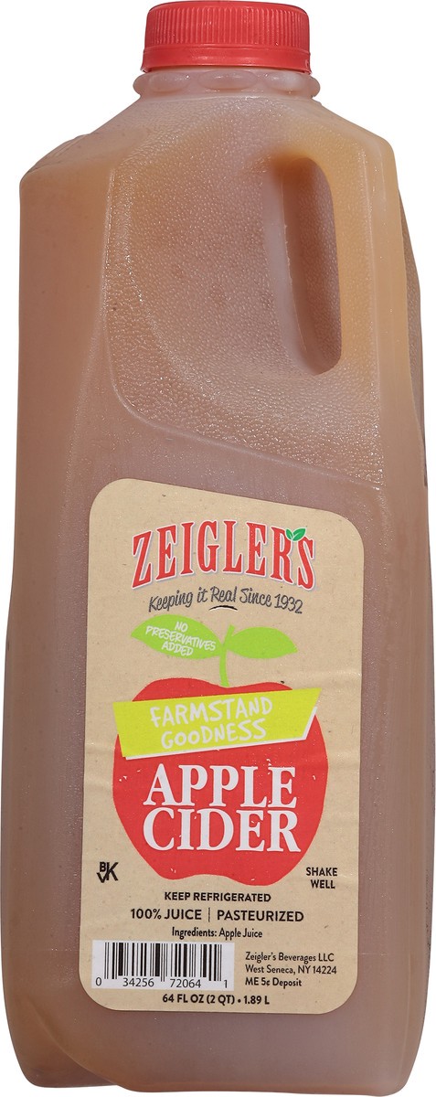 slide 10 of 14, Zeigler's Apple Cider - 1/2 gal, 1/2 gal