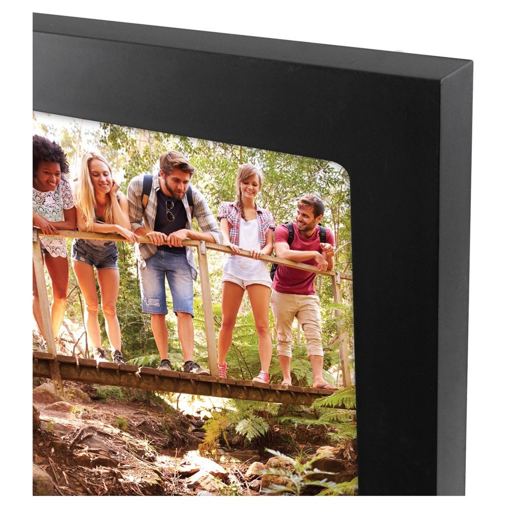 slide 3 of 4, 10.93" x 10.93" 4-Openings Collage Frame Black - Room Essentials, 1 ct