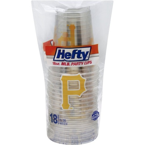 slide 1 of 1, Hefty Party Cups 18 ea, 18 ct