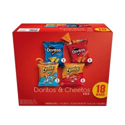 Frito-Lay Frito Lay Variety Pack Doritos & Cheetos Mix - 18ct