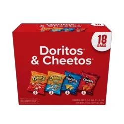 Frito-Lay Frito Lay Variety Pack Doritos & Cheetos Mix - 18ct