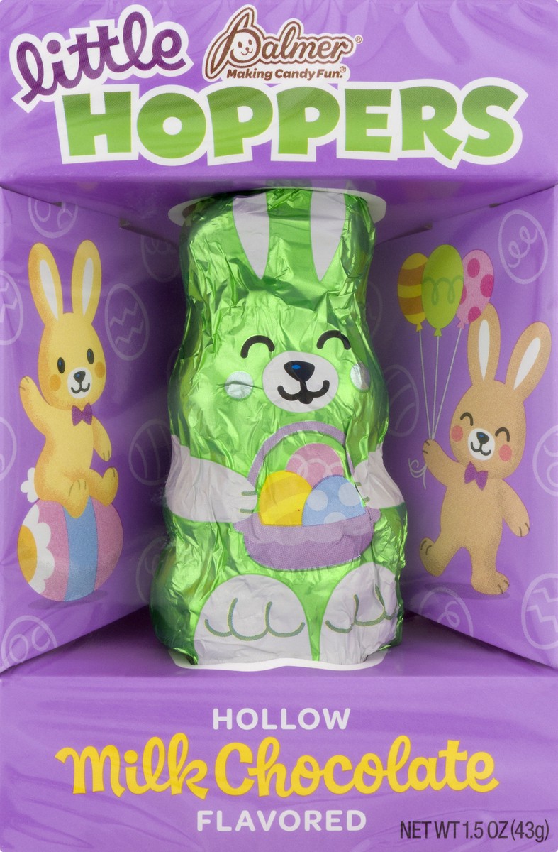 slide 10 of 13, Palmer Milk Choc Hollow Little Hopper, 1.5 oz