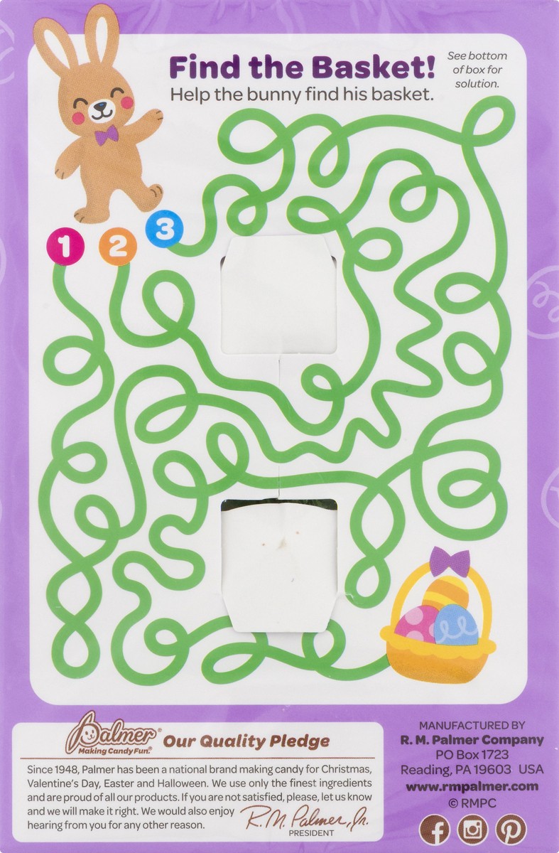 slide 5 of 13, Palmer Milk Choc Hollow Little Hopper, 1.5 oz