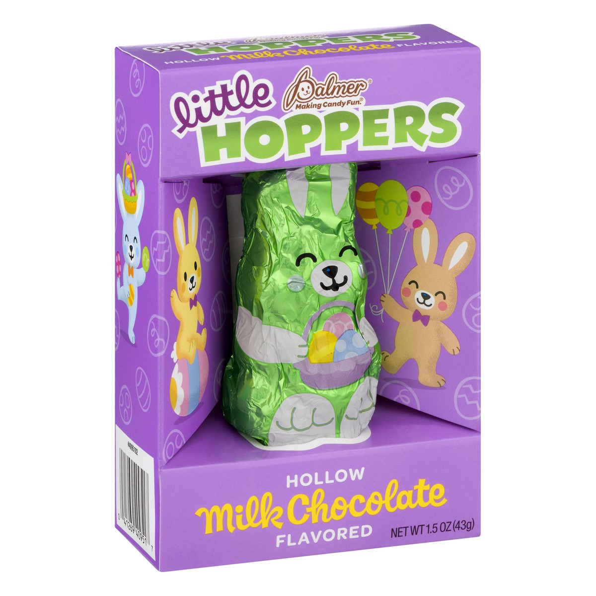 slide 8 of 13, Palmer Milk Choc Hollow Little Hopper, 1.5 oz