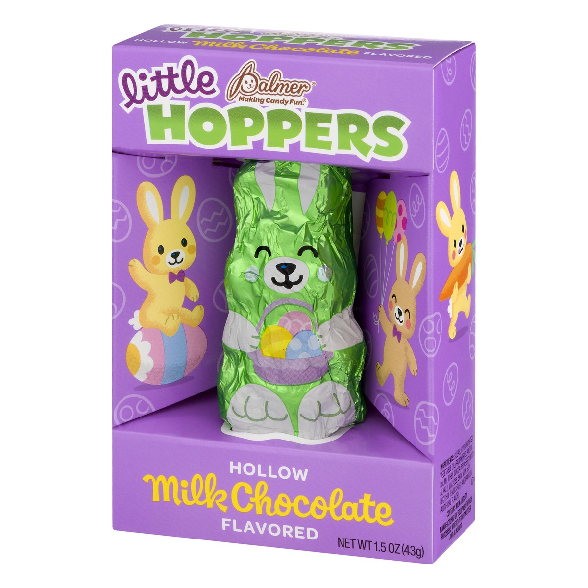 slide 3 of 13, Palmer Milk Choc Hollow Little Hopper, 1.5 oz