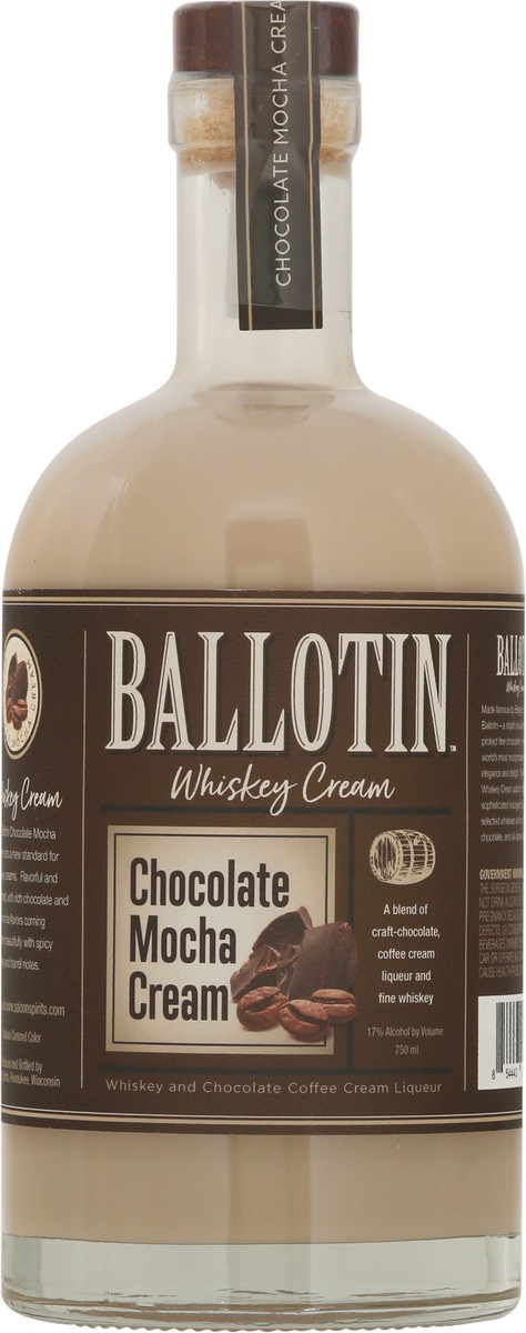 slide 6 of 9, Ballotin Whiskey Chocolate Mocha Cream - 750 ml, 750 ml