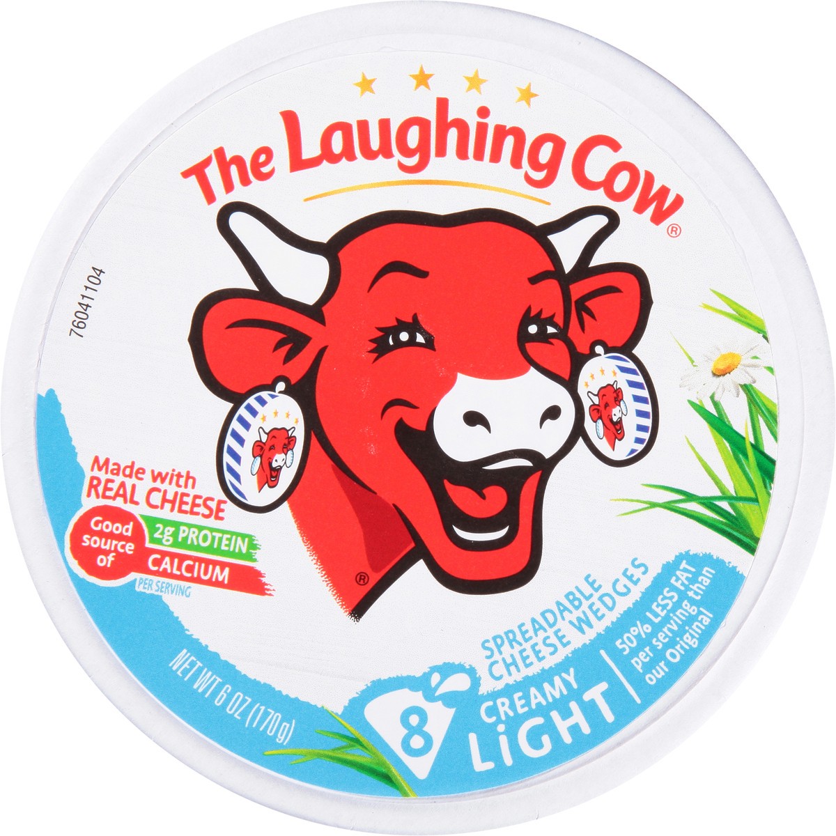 slide 6 of 9, LAUGHING COW Cheese Wedges, 8 ct