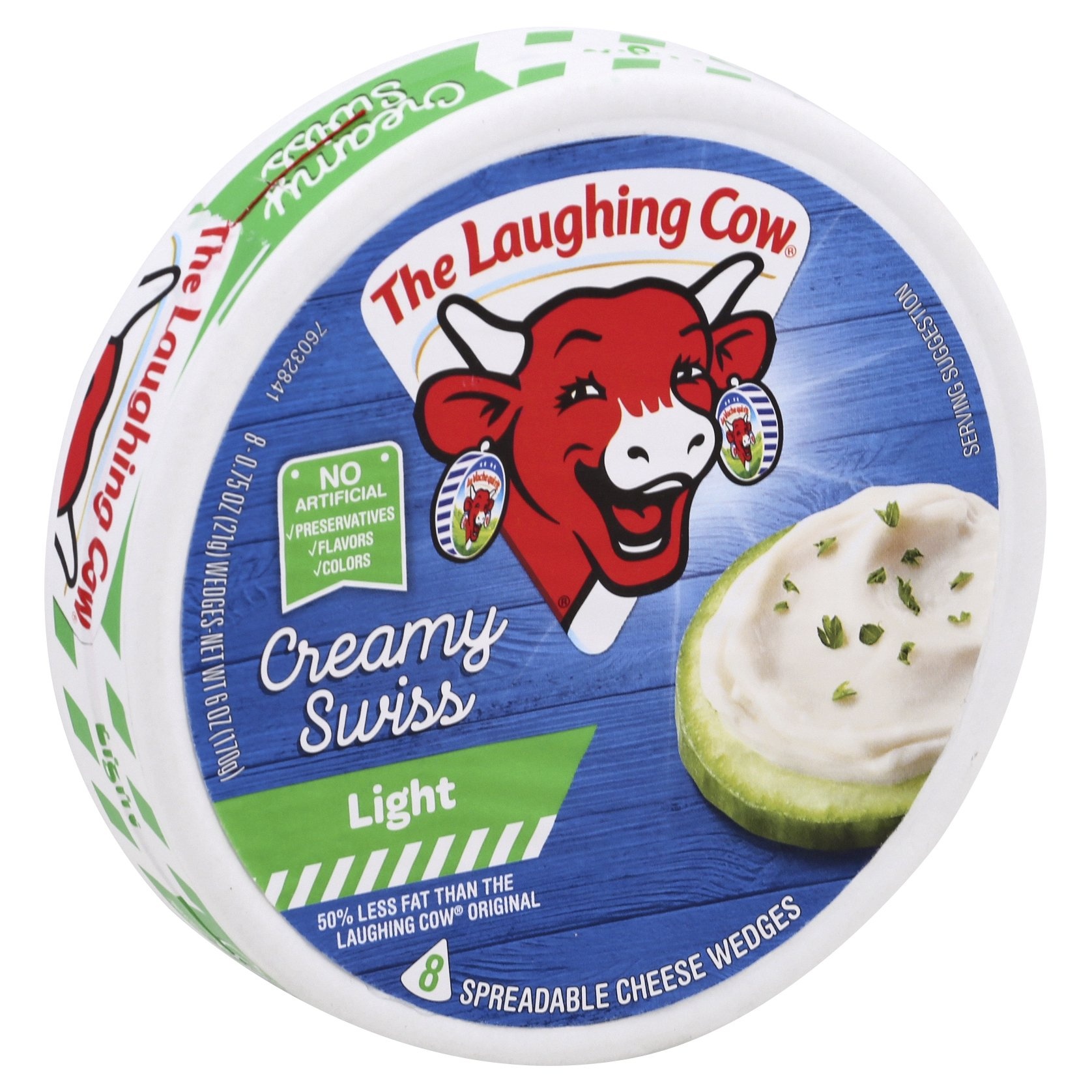 The Laughing Cow Spreadable Light Swiss Cheese Wedges Shipt