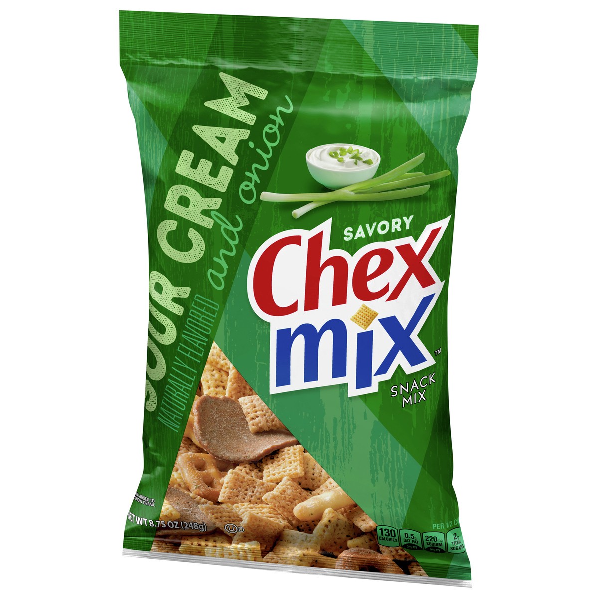slide 8 of 14, Chex Mix Snack Mix Sour Cream and Onion, 8.75 oz