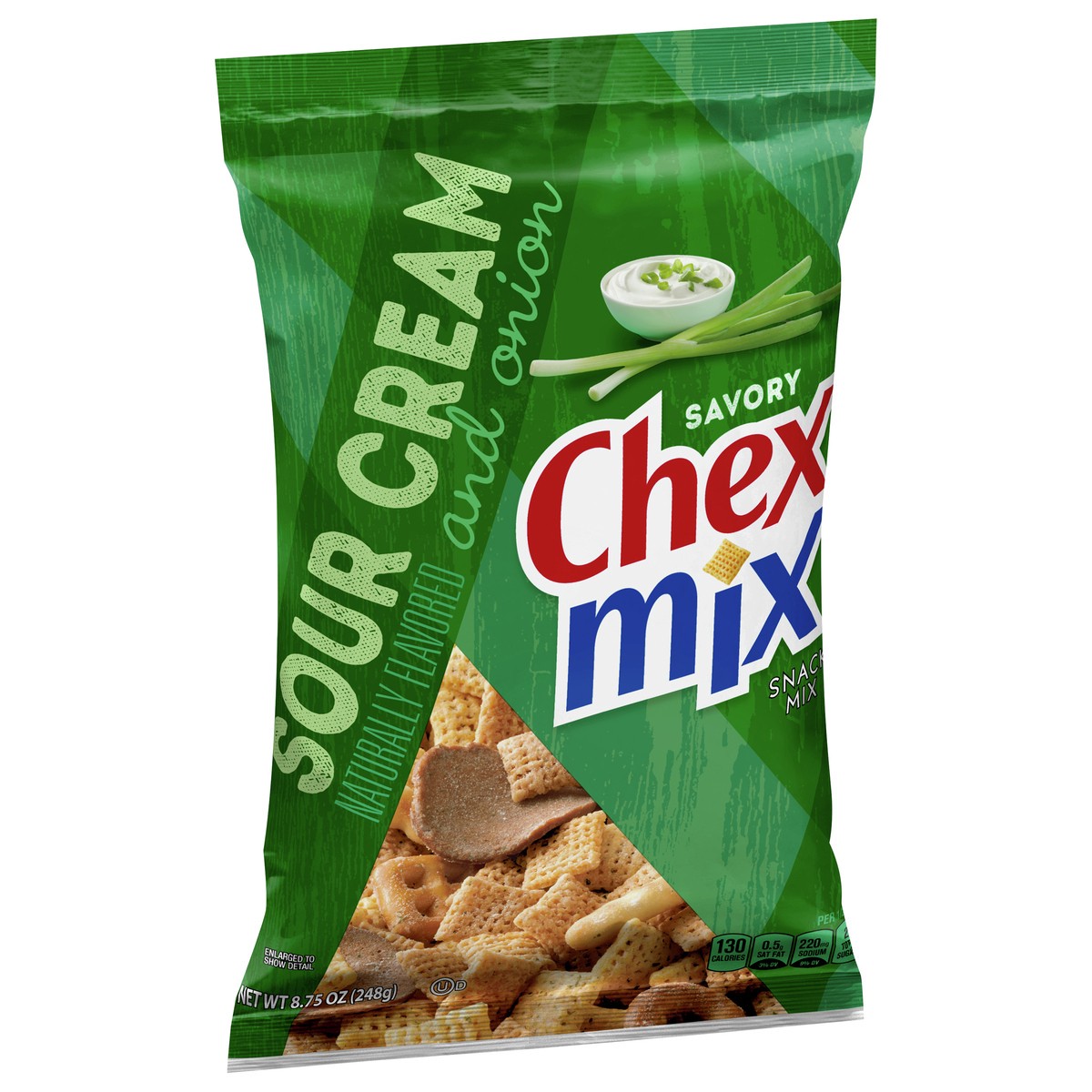 slide 10 of 14, Chex Mix Snack Mix Sour Cream and Onion, 8.75 oz