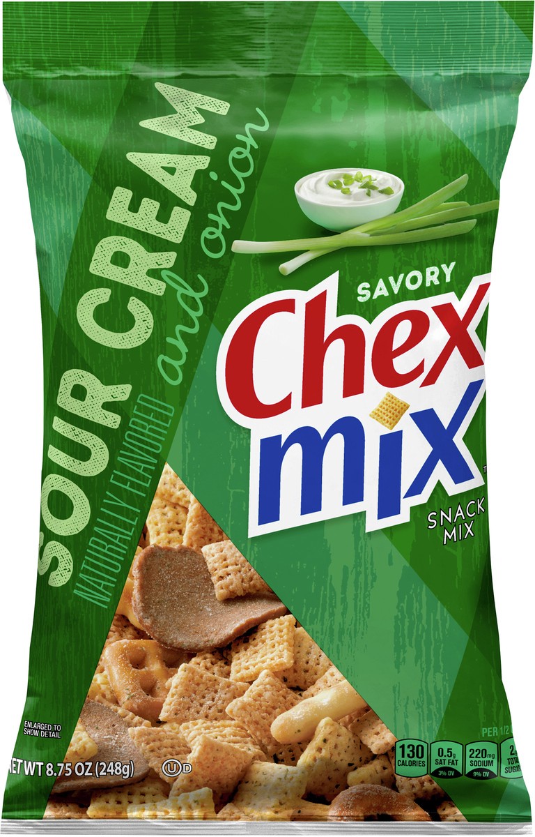slide 11 of 14, Chex Mix Snack Mix Sour Cream and Onion, 8.75 oz
