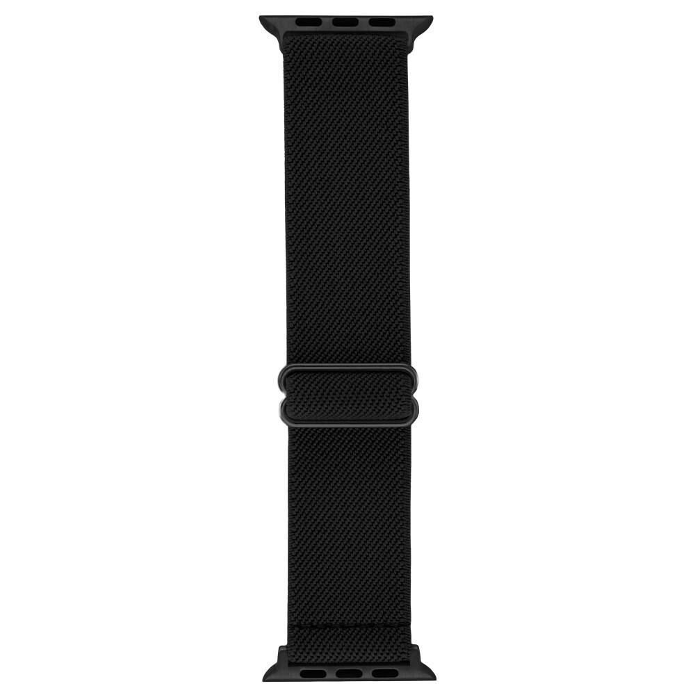 slide 3 of 3, WITHit Apple Watch 38/40/41MM Black Elastic Woven Band w/ slider, 1 ct