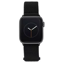 WITHit Apple Watch 38/40/41MM Black Elastic Woven Band w/ slider