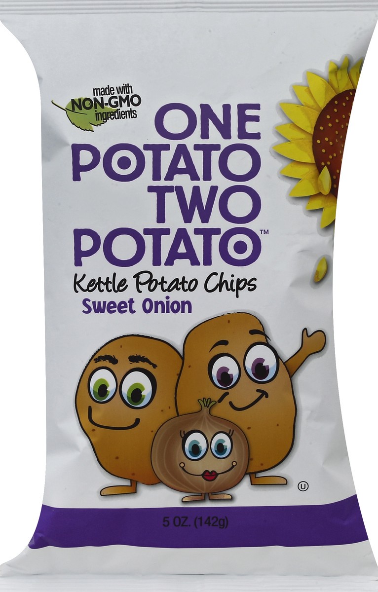 slide 5 of 5, One Potato Two Potato Potato Chips 5 oz, 5 oz