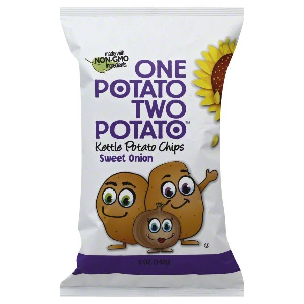 slide 1 of 5, One Potato Two Potato Potato Chips 5 oz, 5 oz