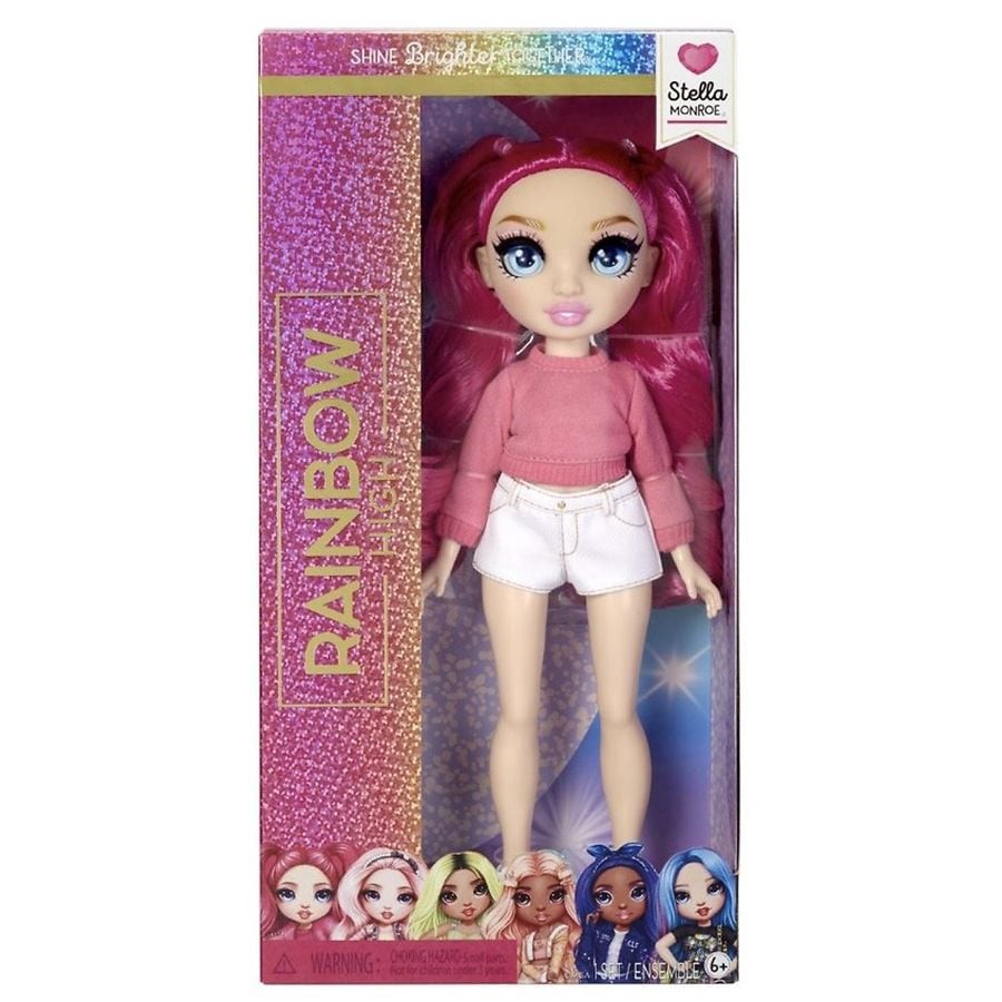 slide 1 of 1, Rainbow High Fashion Doll Stella Monroe, 1 ct
